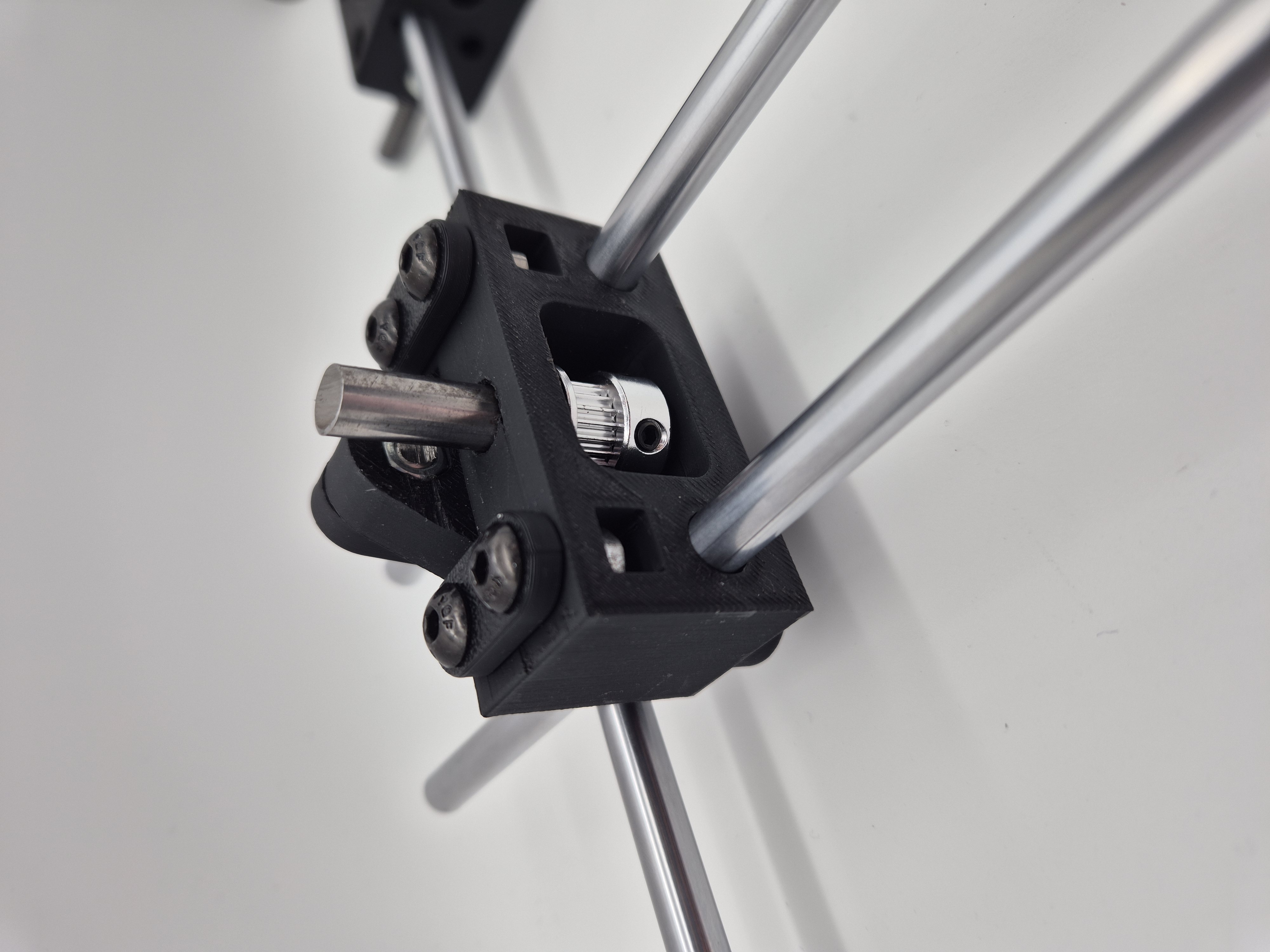 Vue du haut cadre avec X_carriage